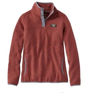 LL Bean Sweater Fleece Pullover